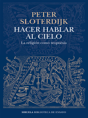 cover image of Hacer hablar al cielo